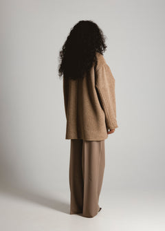 Astoria Wool Coat Brown