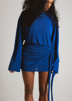 Hera Mini Dress Blue