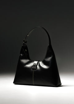 The Caviar Leather Bag Black