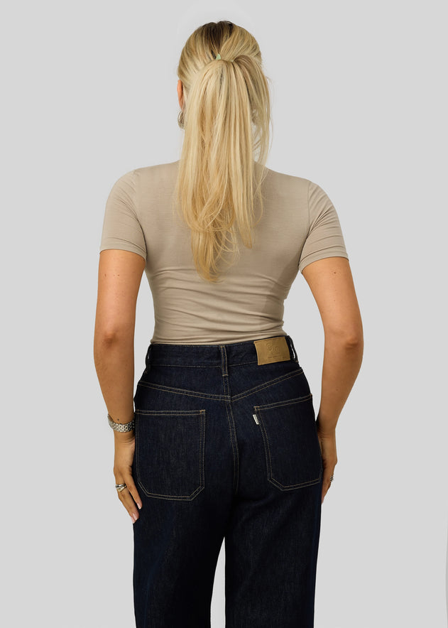 Knox Relaxed Straight Jeans Dark Blue