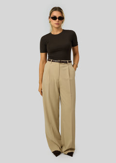 Jagger Tailored Trousers Beige