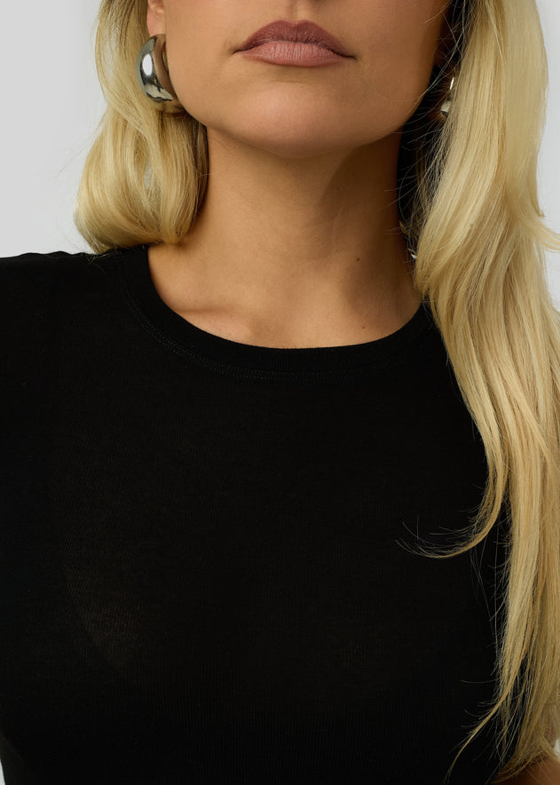 90’s Fitted T-Shirt Black