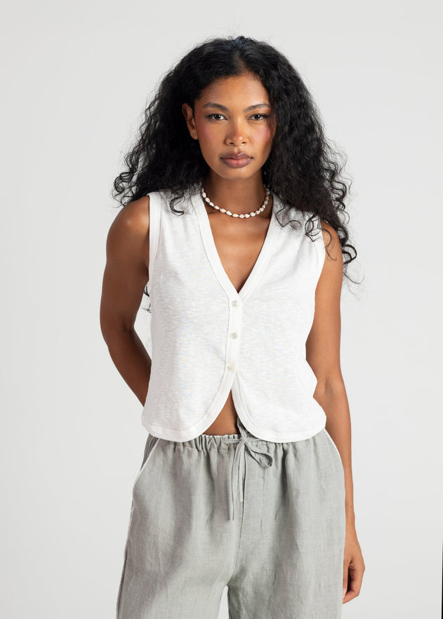 Cali Vest - White