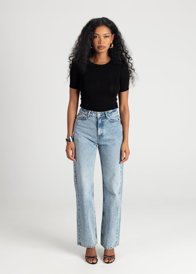 90’s Fitted T-Shirt Black