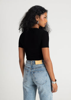 90’s Fitted T-Shirt Black