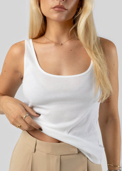 On-The-Go Tank Top White