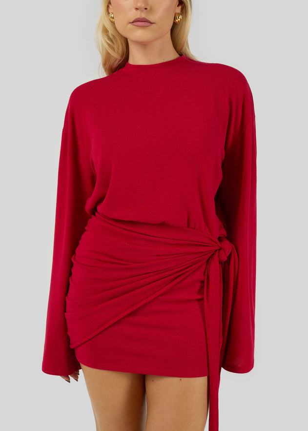 Hera Mini Dress - Red