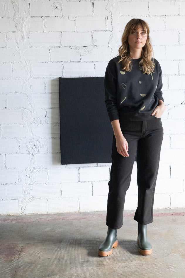 Gabriela Sweatshirt Eclipse Black