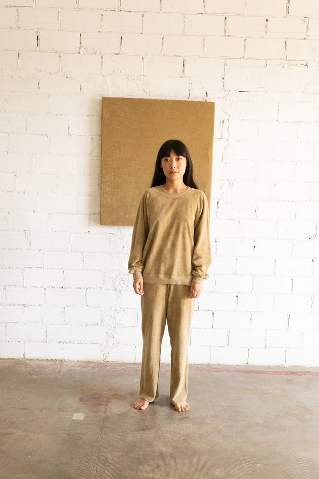 Gloria Terry Trousers Beige