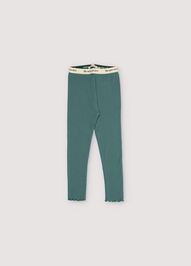 Singapore Kids' Leggings Azure Teal Green