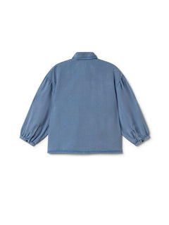 Hamushin Shirt Washed Blue