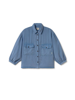 Hamushin Shirt Washed Blue