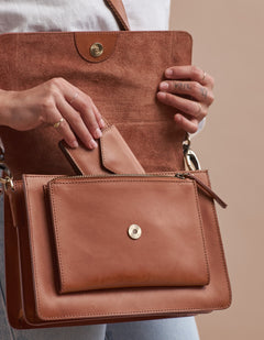 Harper Classic Leather Cognac
