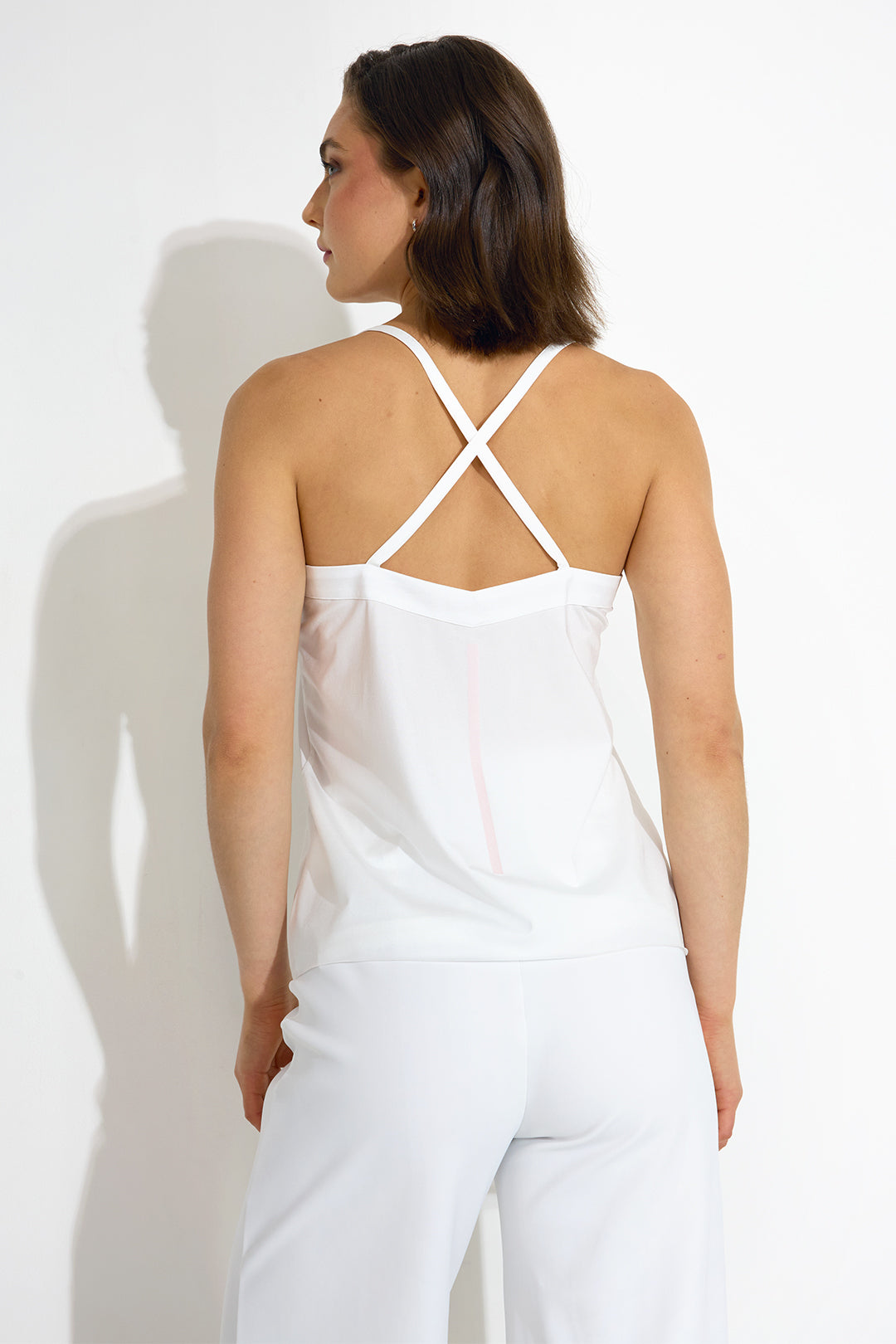 Harmony Glow Strap Top White