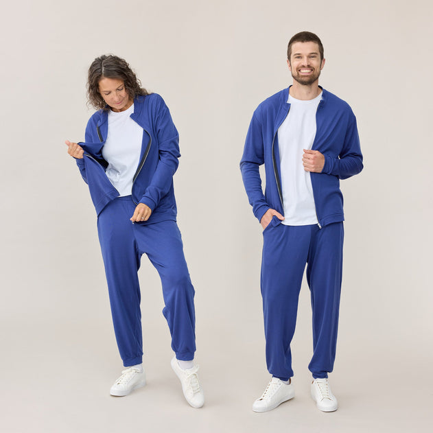 Hengailu Merino Sweatpants Blue