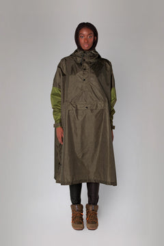 Herringbone Rain Poncho