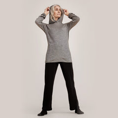 Tam Silk Unisex Merino Wool Silk Hoodie