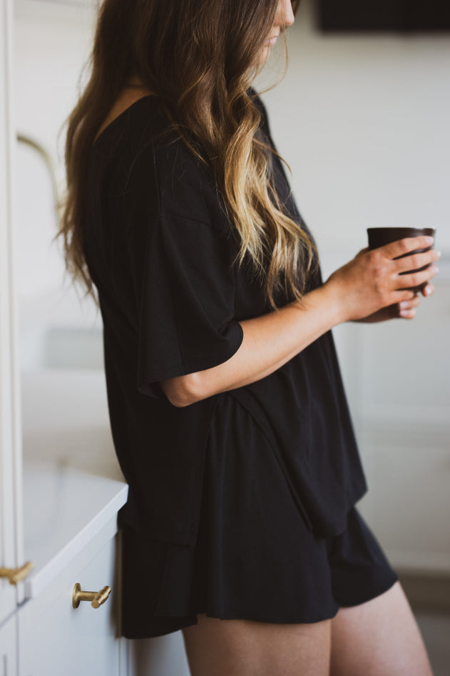 Nola Pyjama Black