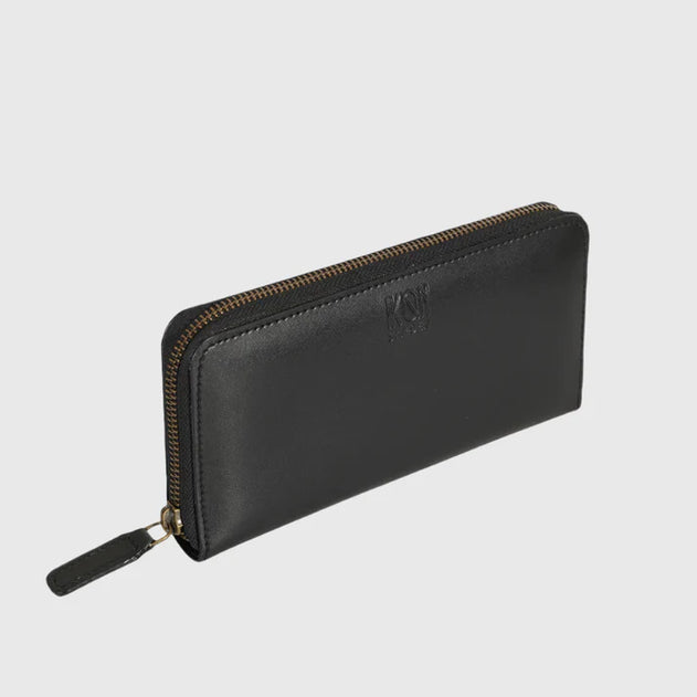 Kivik Apple Leather Long Zip Wallet