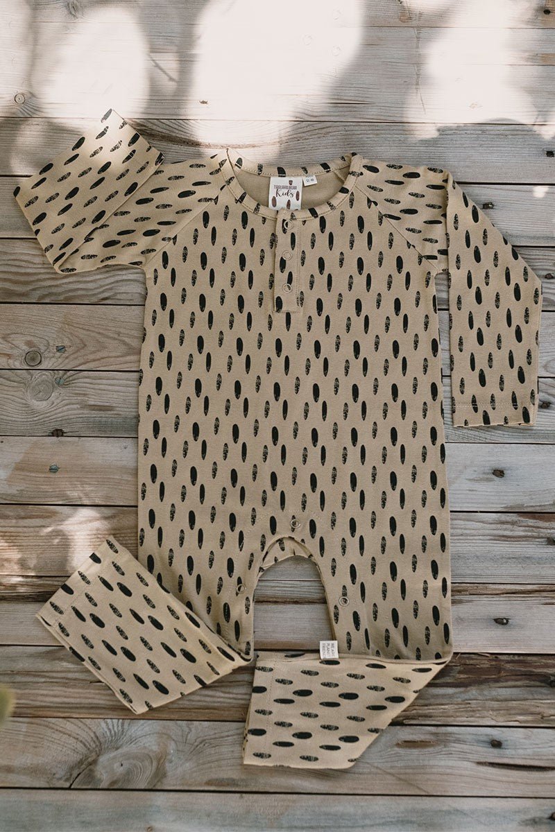 Baby's Jam Jumpsuit Stone Beige
