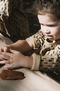 Kids' Jess Dress Stones Beige