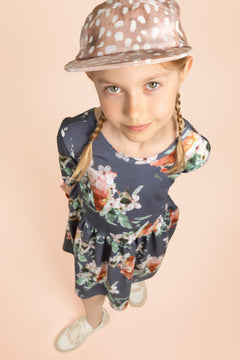 Kids' Blue Blossom Dress