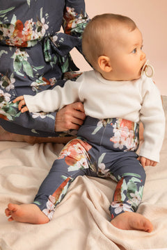 Kids' Blue Blossom Leggings