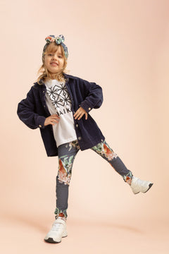 Kids' Blue Blossom Leggings