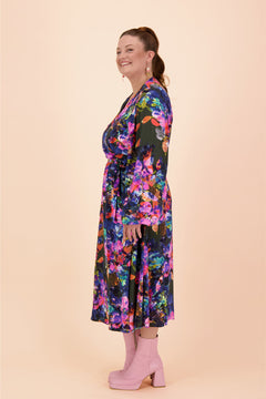 Wrap Midi Dress Sweet Pea