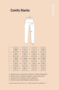 Comfy Slacks Chocolate