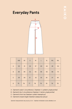 Everyday Pants Black