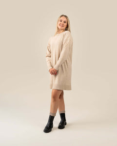 Kajo Knitted Dress Beige