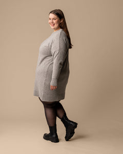 Kajo Knitted Dress Grey