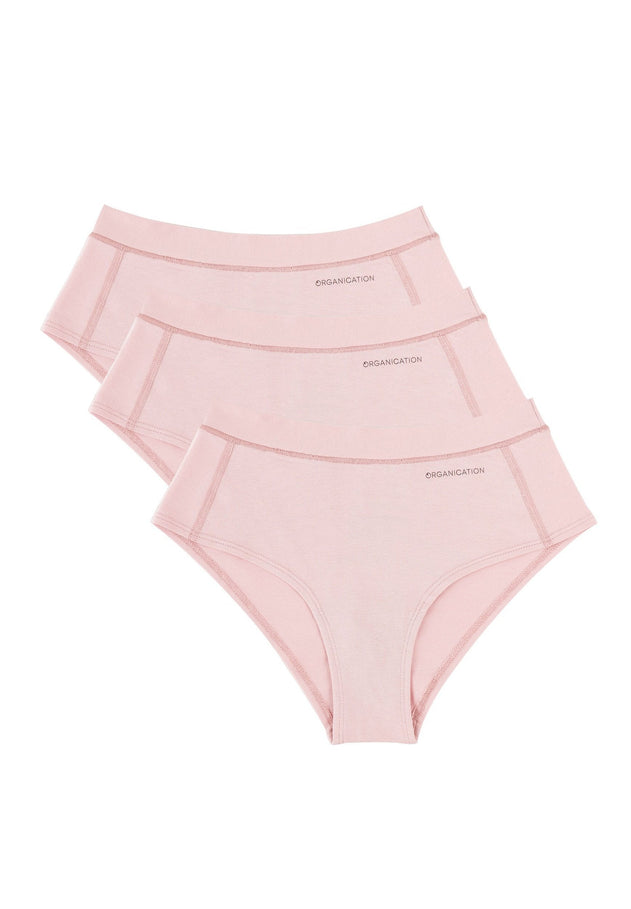 Karen Hipster Underpants 3-Pack Dusty Pink