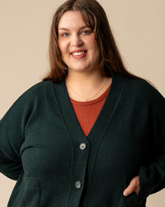 Kaste Cardigan Green