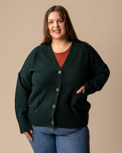 Kaste Cardigan Green