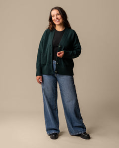 Kaste Cardigan Green