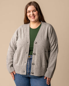 Kaste Cardigan Grey