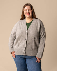 Kaste Cardigan Grey