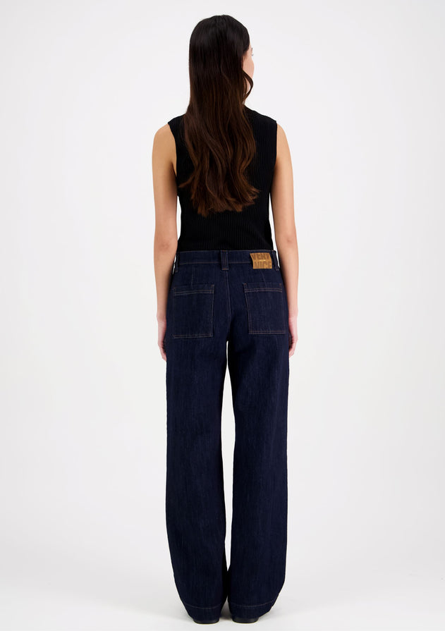 Kate Regular Fit Straight Leg Jeans Blue