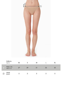 Kavinn Tanga Underpants 6-Pack Dusty Pink