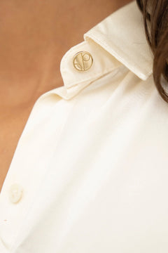 Kobe Silk Blouse Pearl