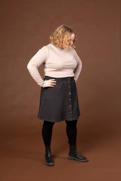 Koria Snap Button Skirt