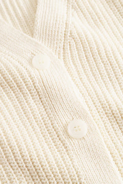 Short Cardigan Cream