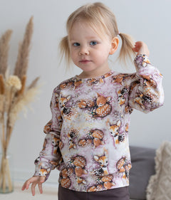 Kids' Bambi Sweatshirt Lavender