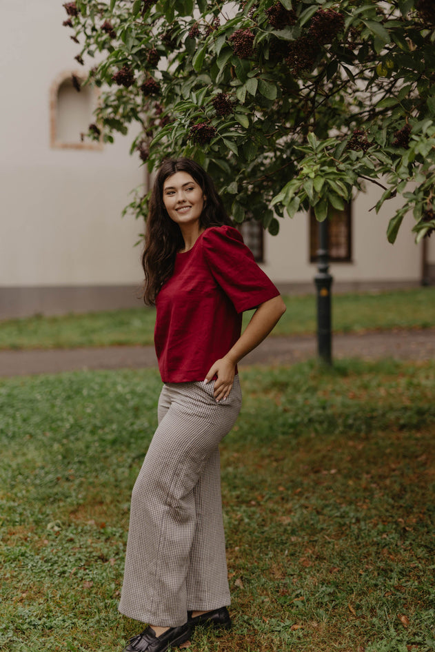 Linen Top Poppy