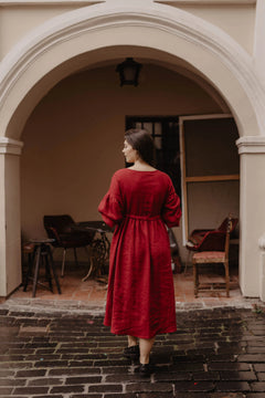 Rugilė Linen Dress