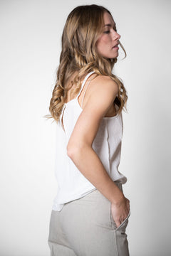 Lightweight Cotton Top White