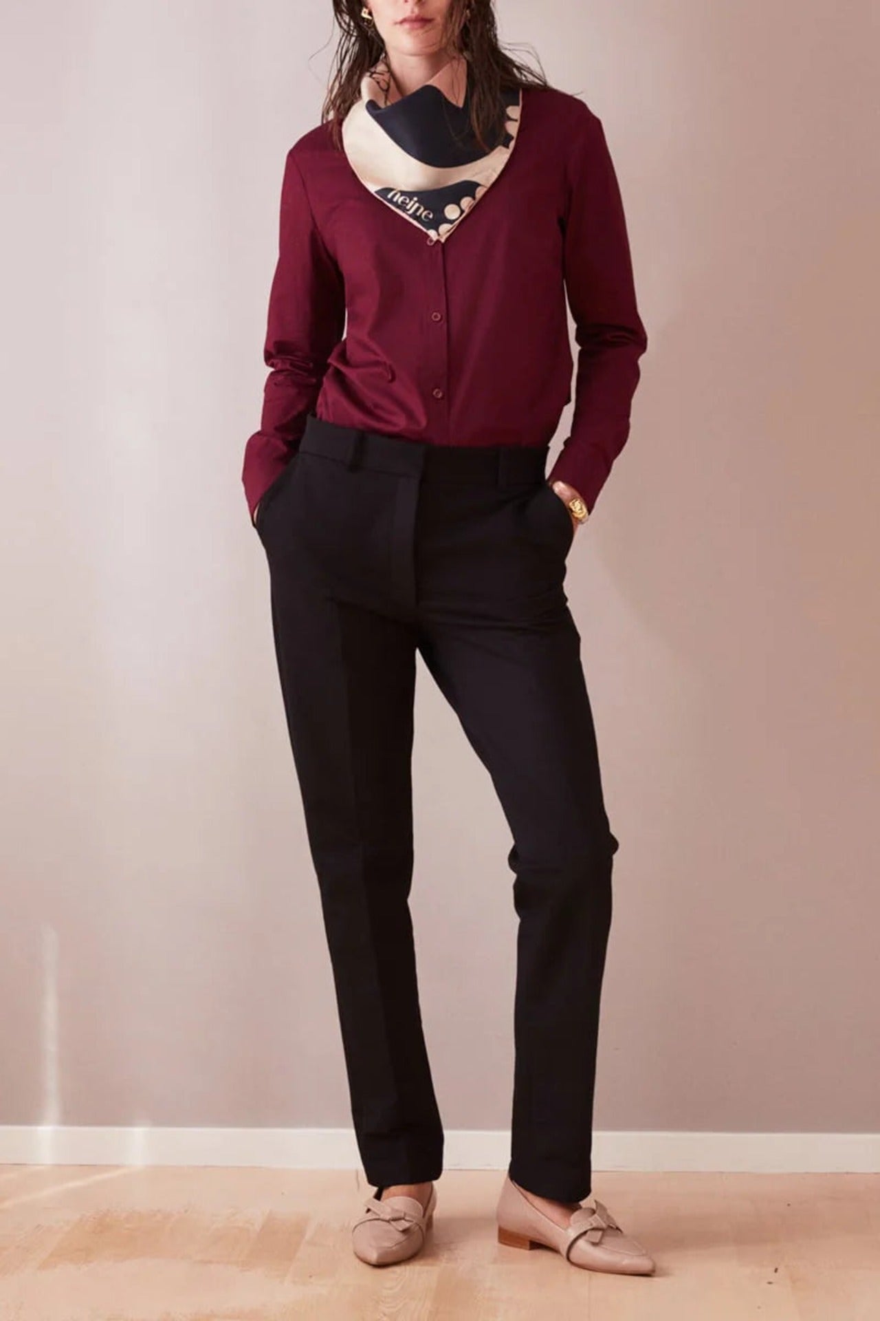 Long Suit Pants Blue - Studio Heijne