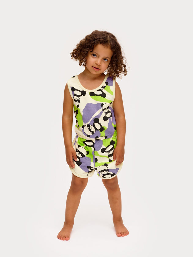 Spy Panda Kids' Playsuit